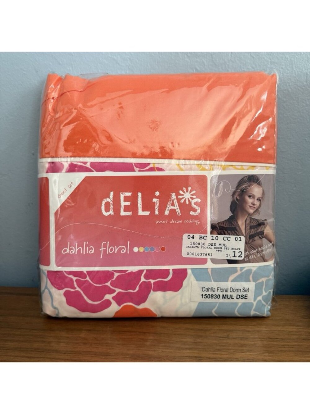 Vtg Y2K dELiA’s 3pc Dorm Room Sheet Set Bedding Floral 100% Cotton